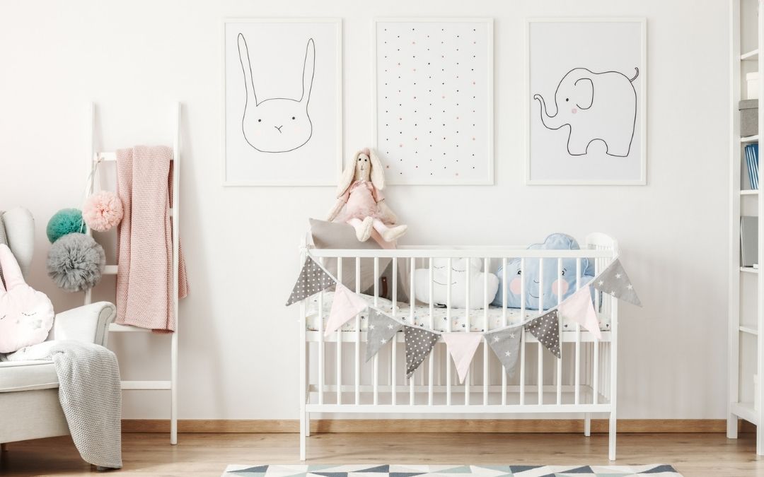 Simple baby shop room