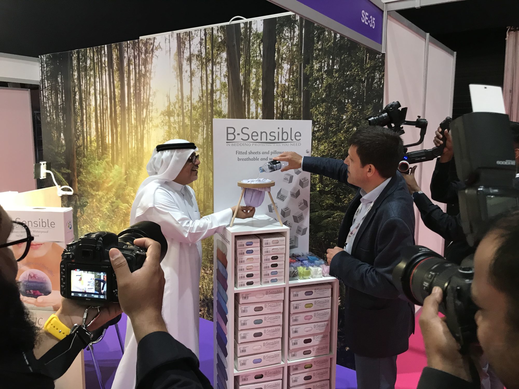 BSensible auf der Messe Sleep Expo Middle East