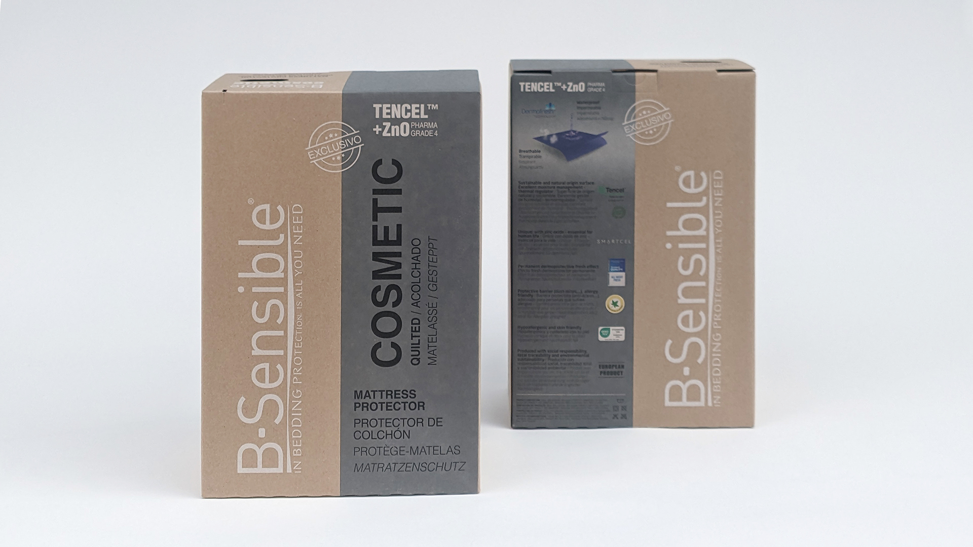 Packaging COSMETIC davant i darrera