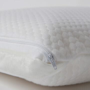 Protector de almohada acolchado impermeable COSMETIC detalle